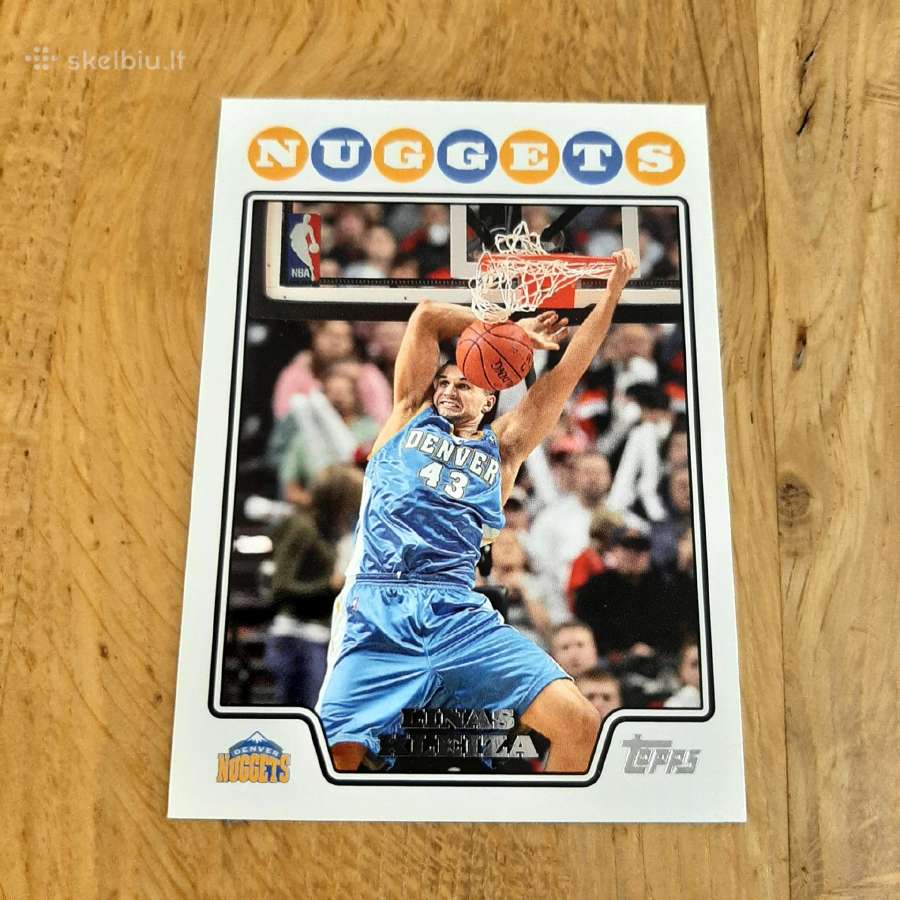 Nba kortelė Linas Kleiza
