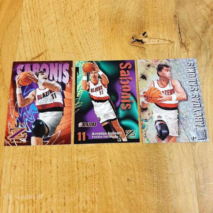 Nba kortelės Arvydas Sabonis - nuotraukos Nr. 2
