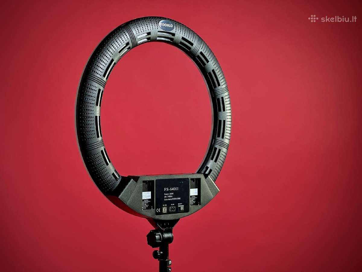 LED žiedinė lempa, makiažo lempa, ring light - nuotraukos Nr. 16