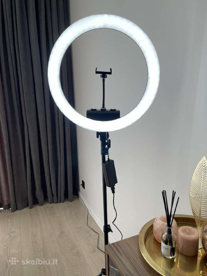 LED žiedinė lempa, makiažo lempa, ring light - nuotraukos Nr. 19