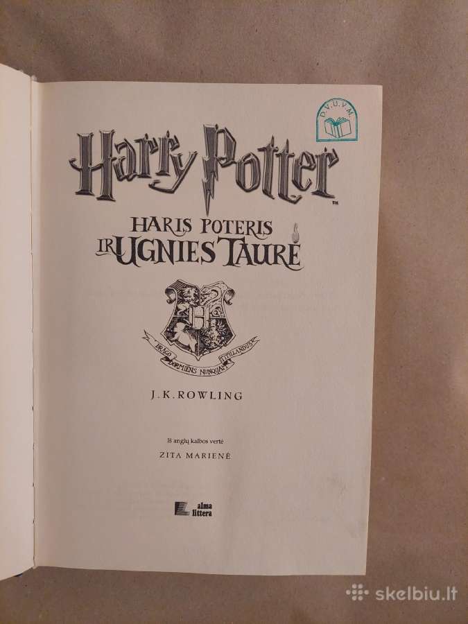 Knygos apie Harį Poterį - nuotraukos Nr. 4