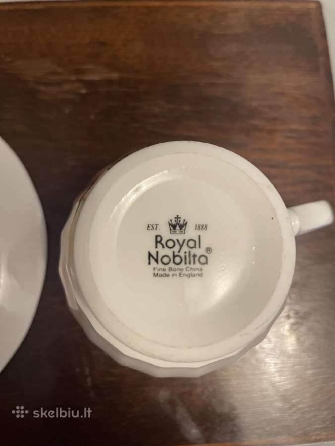 Puodelis su lėkštute Royal Nobilta - nuotraukos Nr. 12