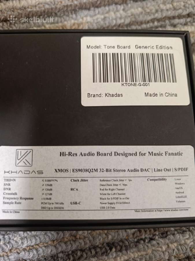 Khadas generic edition hifi garso plokštė - nuotraukos Nr. 2