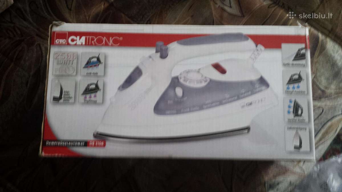 Lygintuvas Clatronic Db 3106, 2500w, su garu funkc