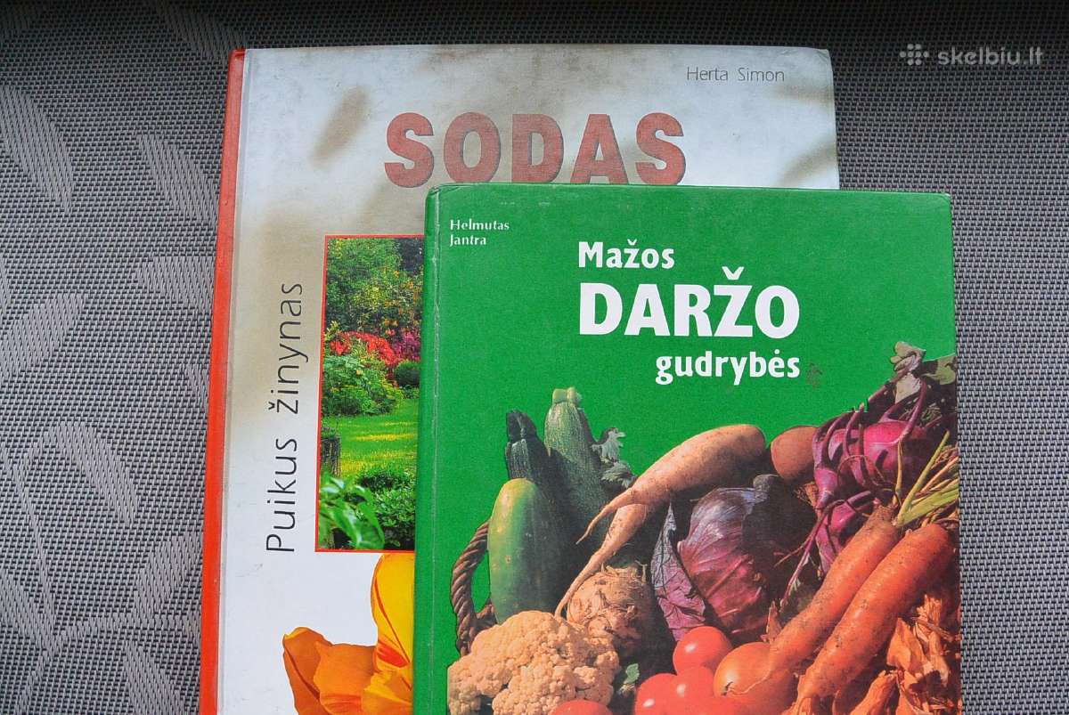 Knygos apie sodą, daržą