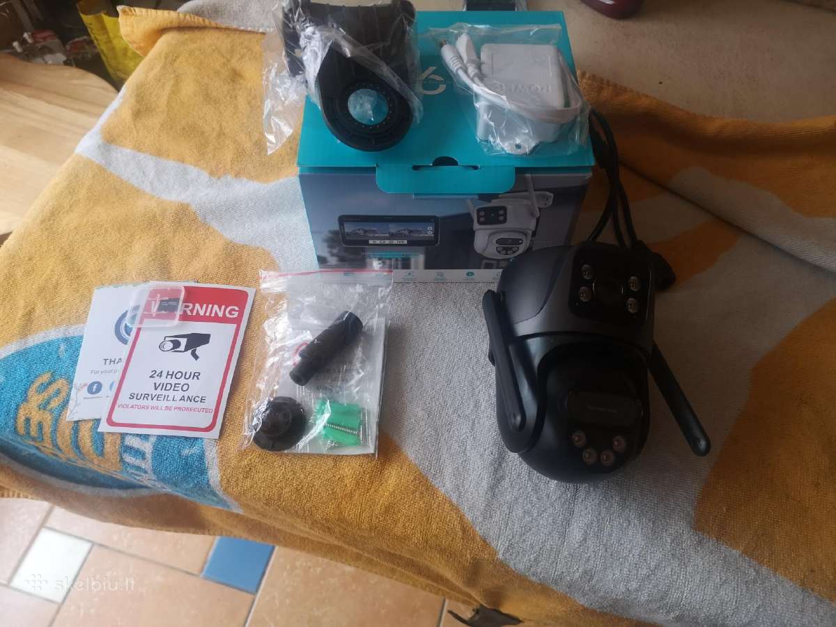 Apsaugos WiFi Kamera 8mp - nuotraukos Nr. 2