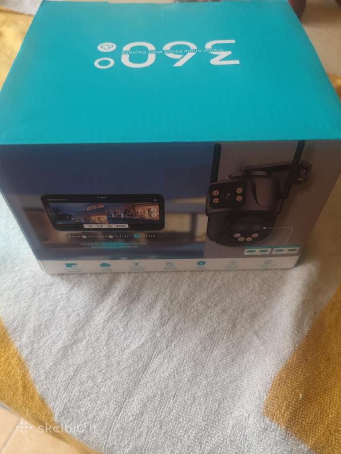 Apsaugos WiFi Kamera 8mp - nuotraukos Nr. 5