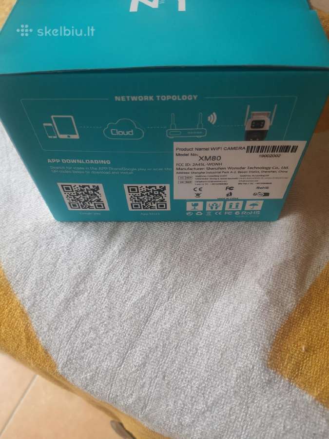 Apsaugos WiFi Kamera 8mp - nuotraukos Nr. 6