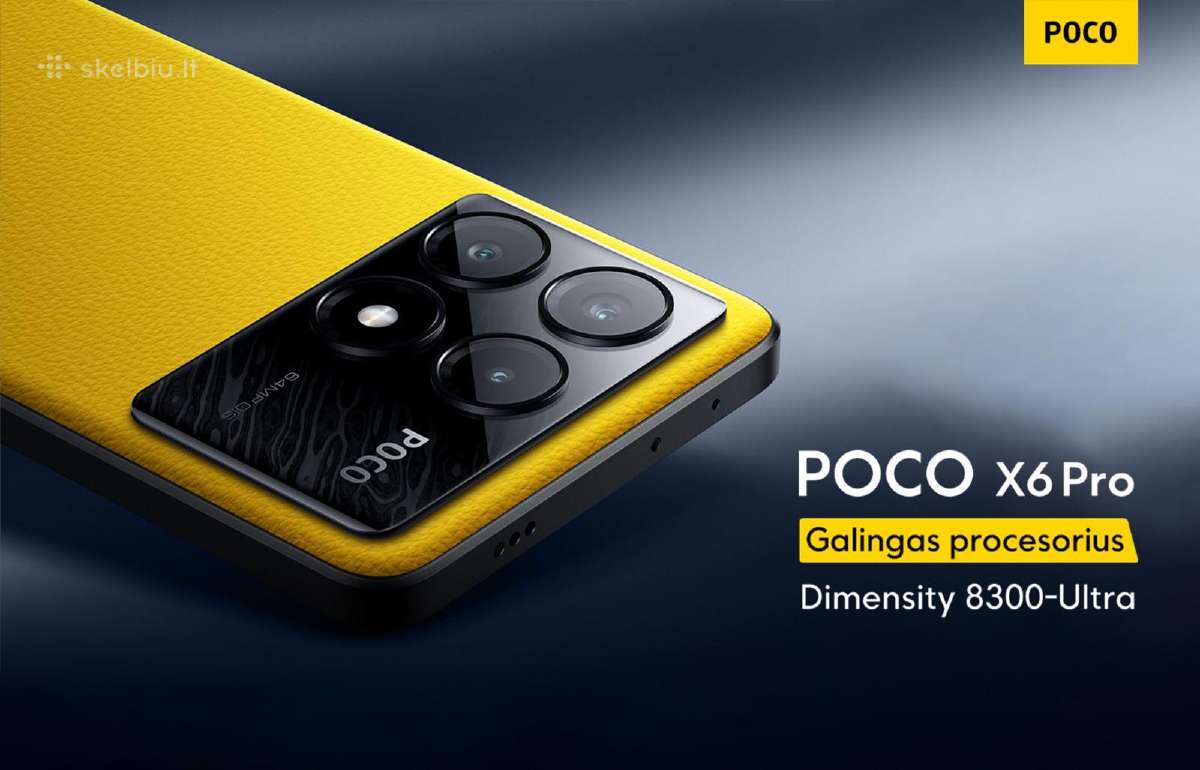 Xiaomi Poco X8 Pro 8/256gb naujas su garantija