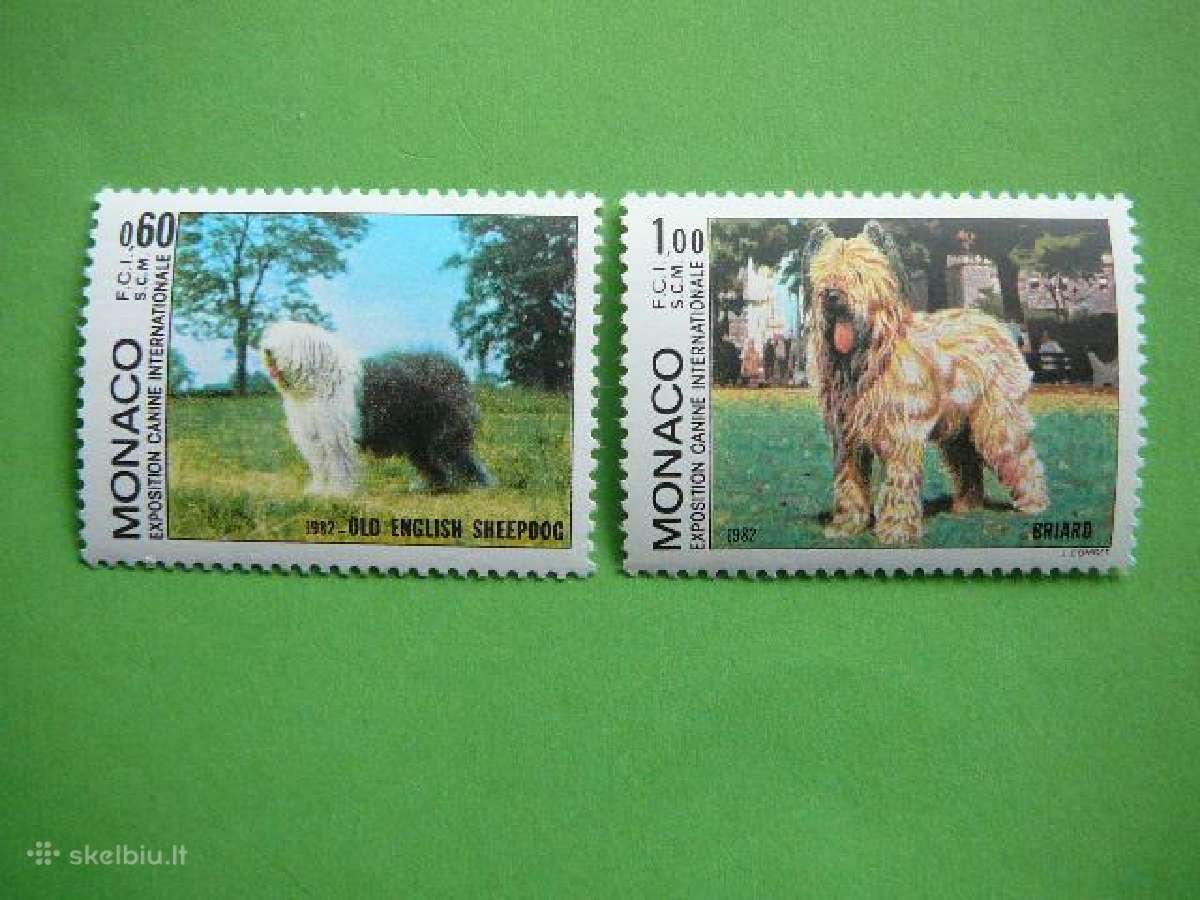 Sunys Monakas 1982 Mnh mn1533/4