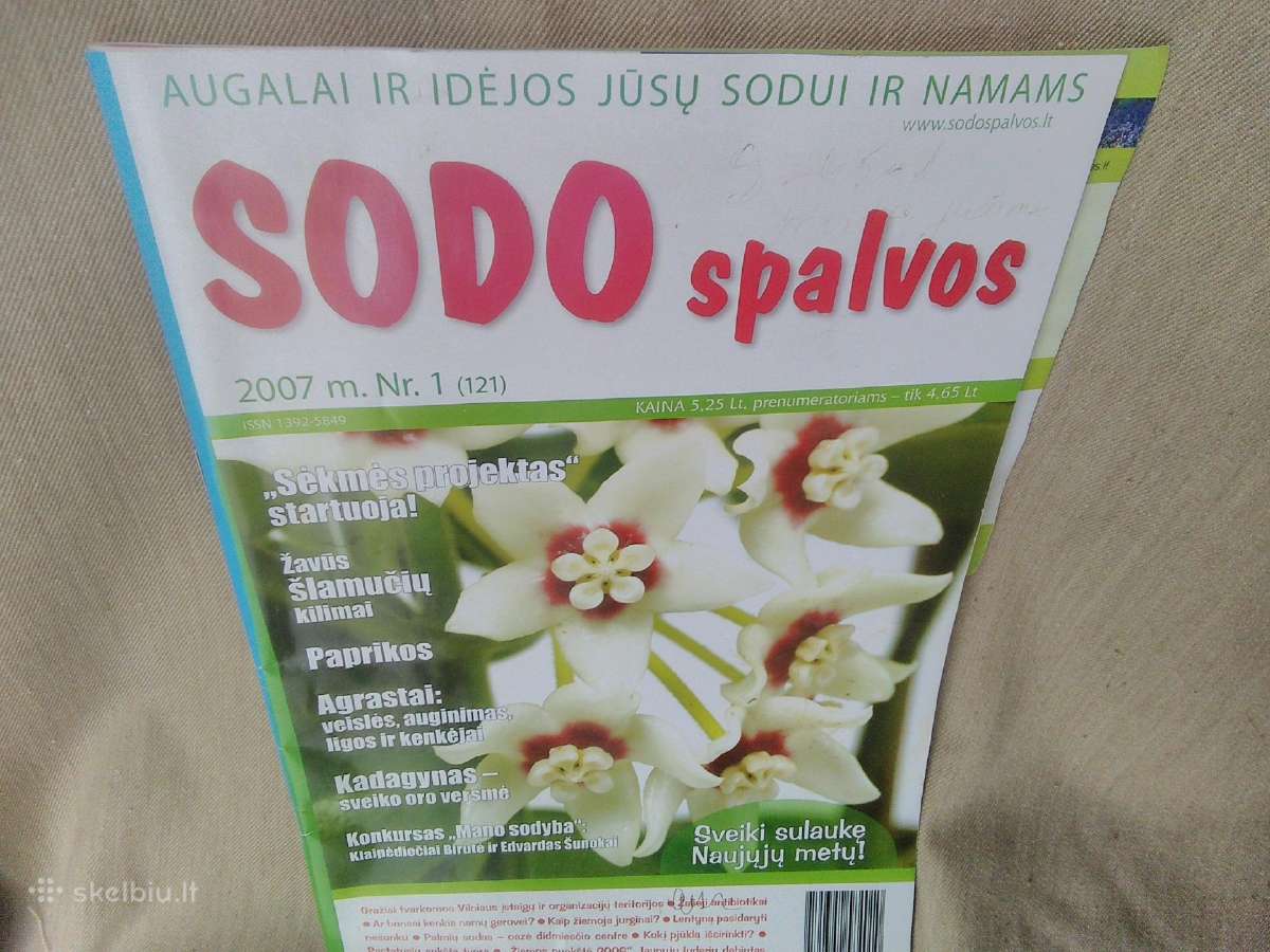 Žurnalas Sodo spalvos