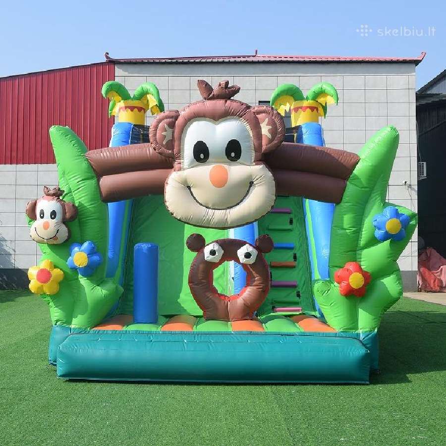 Akcija! Nauji batutai Beždžionėlė Palmėse