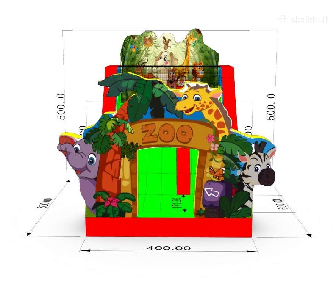 Akcija 2050€! Nauji batutai Zoo - nuotraukos Nr. 8