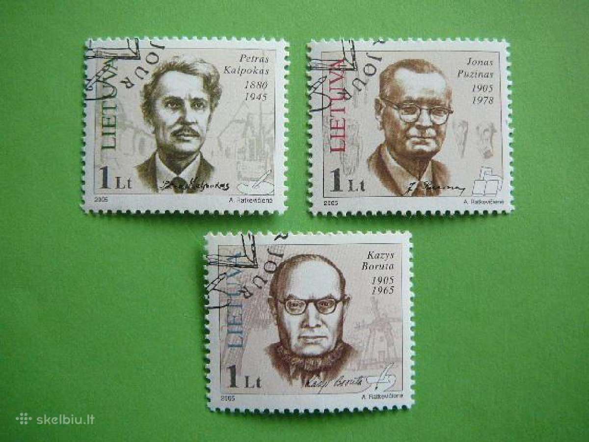 Lietuva 2005 Izymus zmones antsp. lit863/5a
