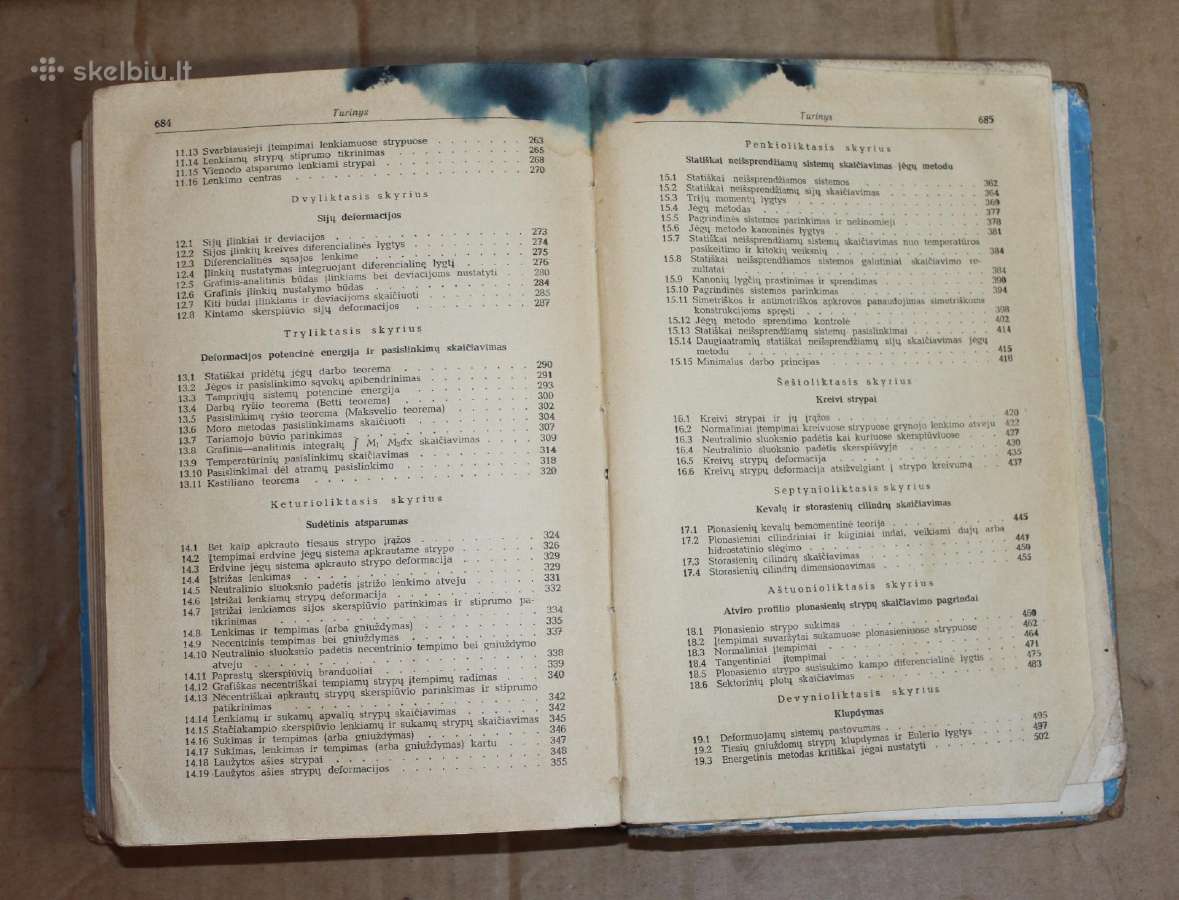 Medžiagų atsparumas tekintojo knyga 1959 m. - nuotraukos Nr. 7