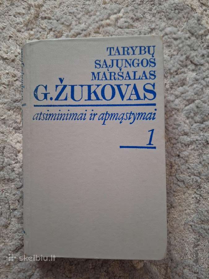 Tarybų sąjungos maršalas G. Žukovas.