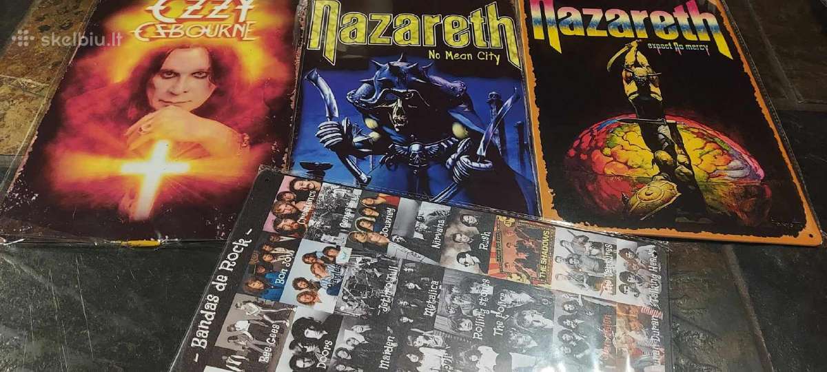 Metalinės lentelės visokios kaina po 10 eurų - nuotraukos Nr. 10