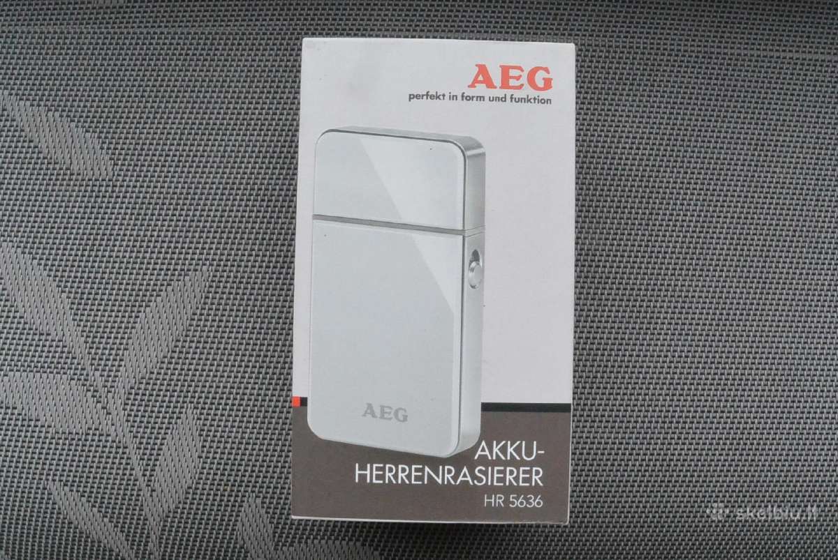 Skutimosi mašinėlė Aeg Hr 5636 Nauja