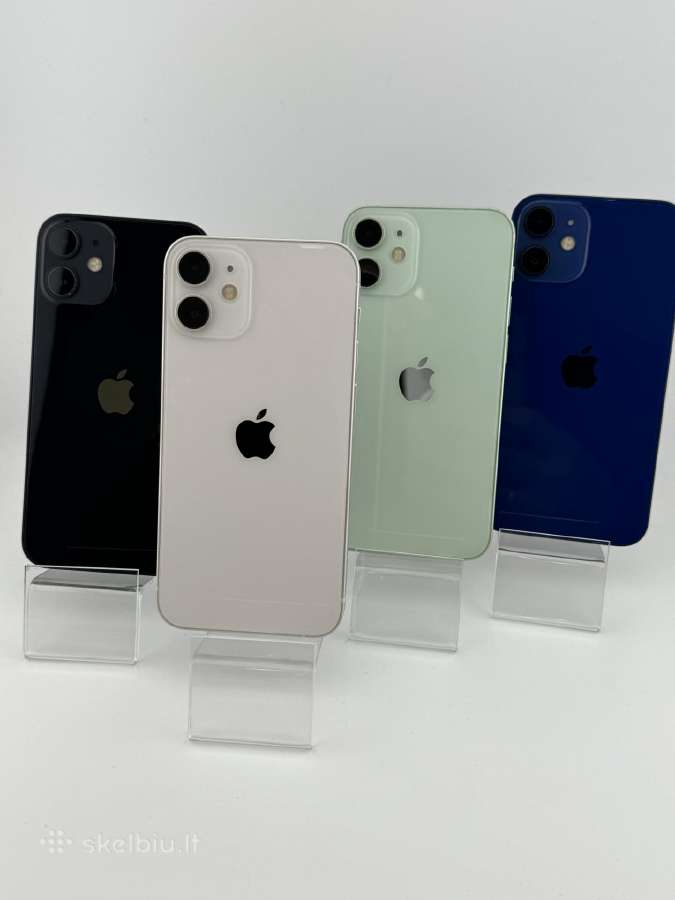 -iPhone 12 mini 64gb / labai gražūs- - nuotraukos Nr. 3