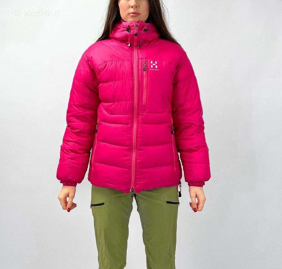 Moteriška pūkinė striukė haglofs belay ll.