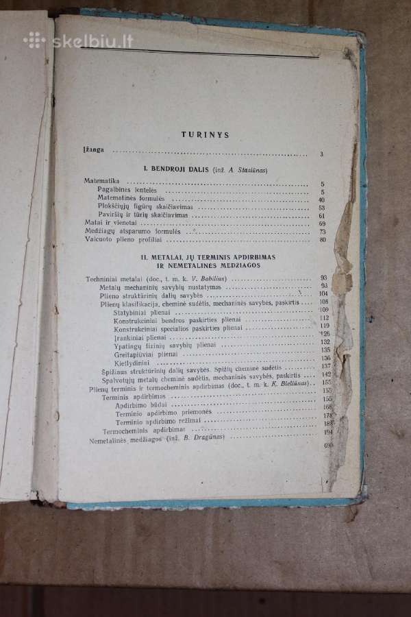 Metalininko tekintojo žinynas 1961m. - nuotraukos Nr. 6