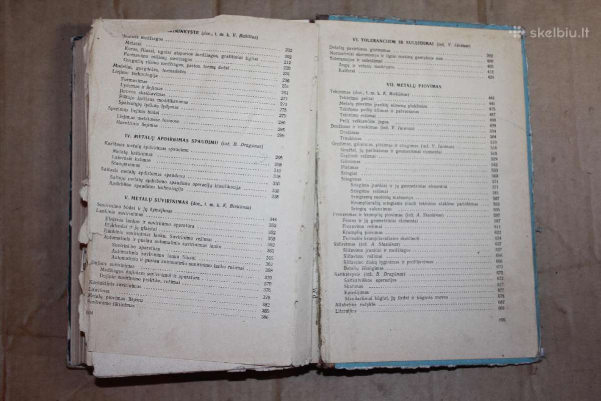 Metalininko tekintojo žinynas 1961m. - nuotraukos Nr. 7