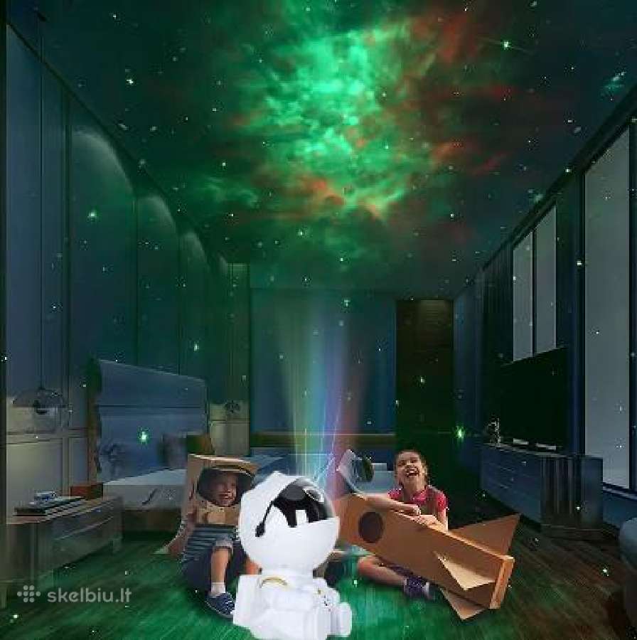 LED 3D galaktikų ir žvaigždžių projektorius - nuotraukos Nr. 2