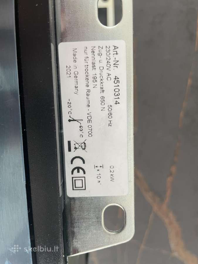 Hormann Supramatic E4 garazo vatru