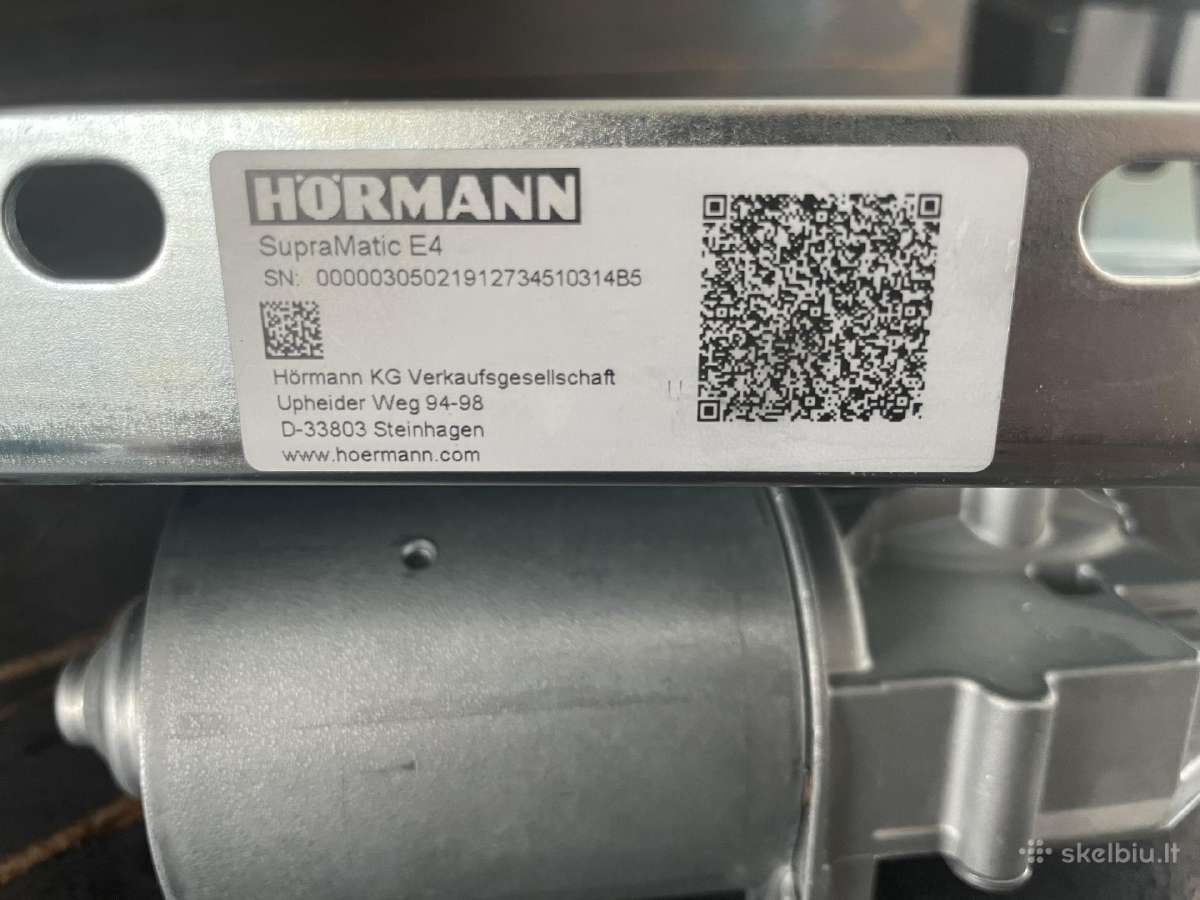 Hormann Supramatic E4 garazo vatru - nuotraukos Nr. 10