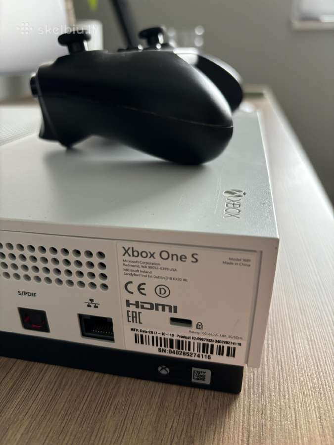 Xbox one s 500gb - nuotraukos Nr. 3
