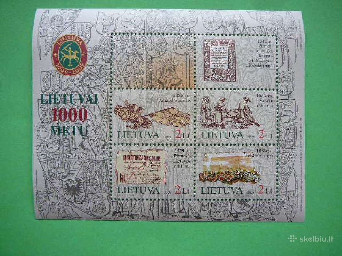 Lietuva 2005 Tukstantmetis svarus lit876/9s
