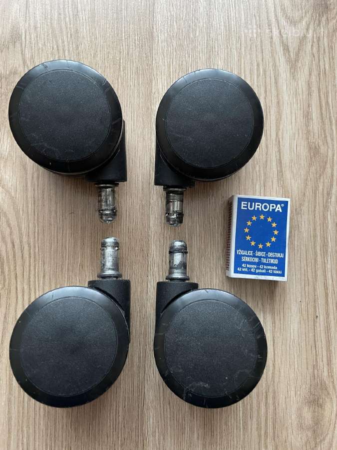 Ratukai kedei plastmasiniai 5 vnt.
