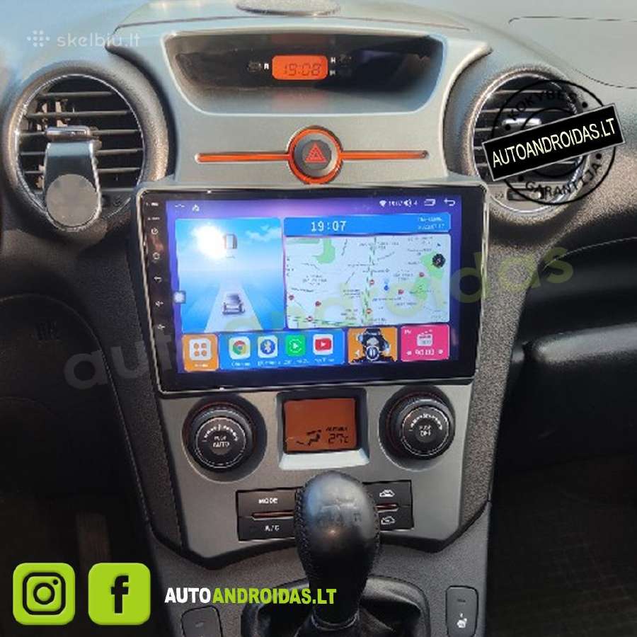 Kia Carens 2007-11 Android multimedia GPS/WiFi/usb