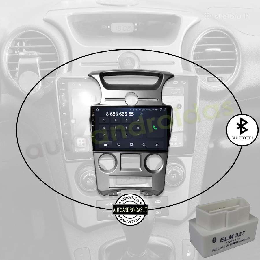 Kia Carens 2007-11 Android multimedia GPS/WiFi/usb - nuotraukos Nr. 5