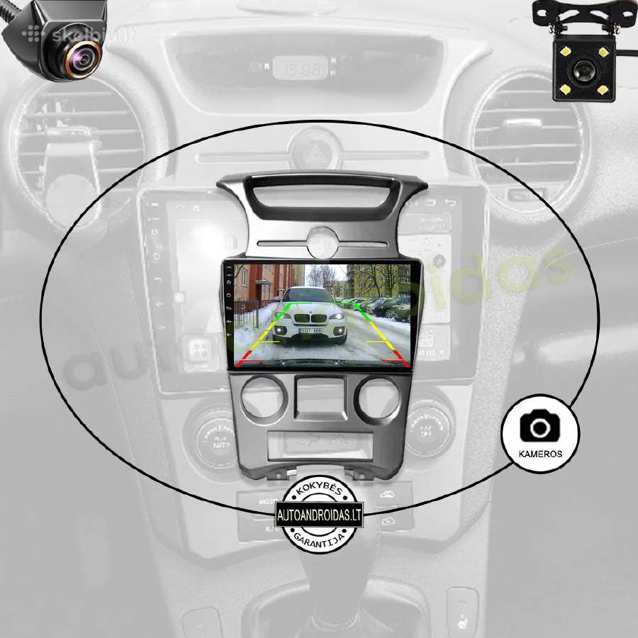 Kia Carens 2007-11 Android multimedia GPS/WiFi/usb - nuotraukos Nr. 7