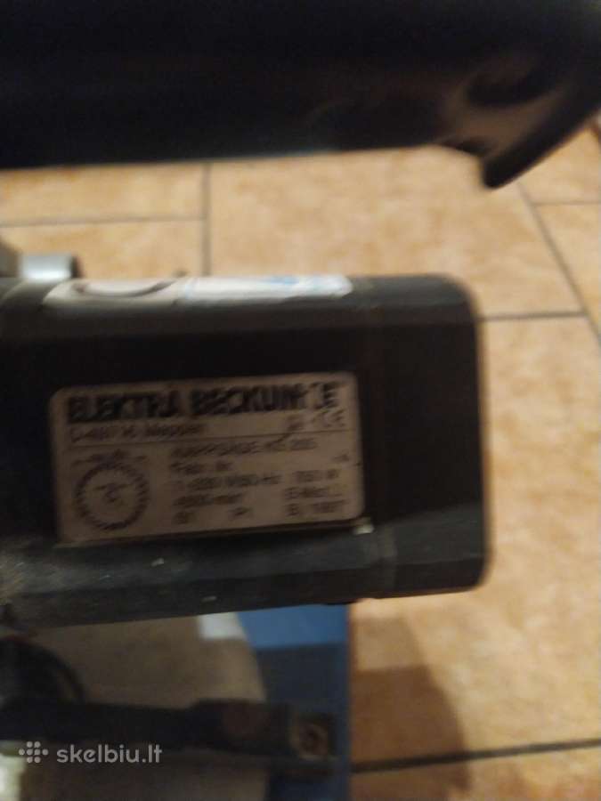 Pjuklas Elektra Beckum Ks 205,750wt - nuotraukos Nr. 2