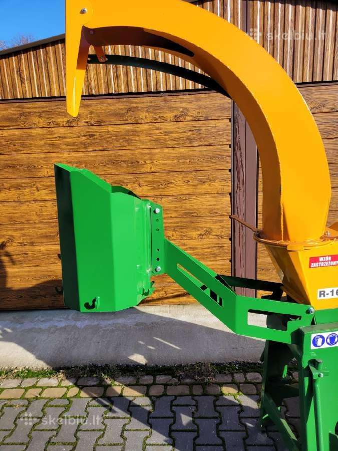 Šakų smulkintuvas R16 su įtraukimu (paemimu) - nuotraukos Nr. 12