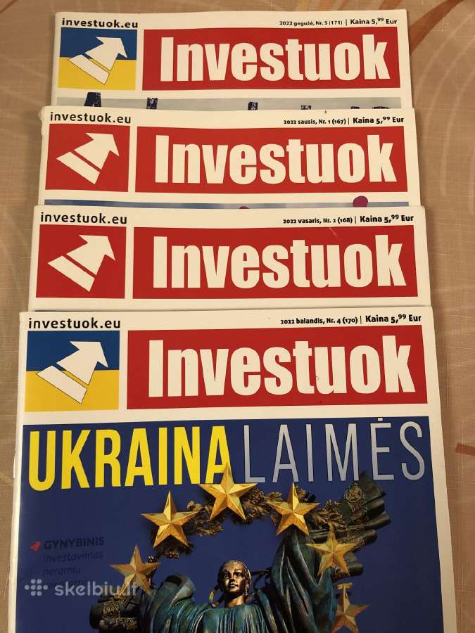 Investuok žurnalų rinkinys 4 vnt - nuotraukos Nr. 2