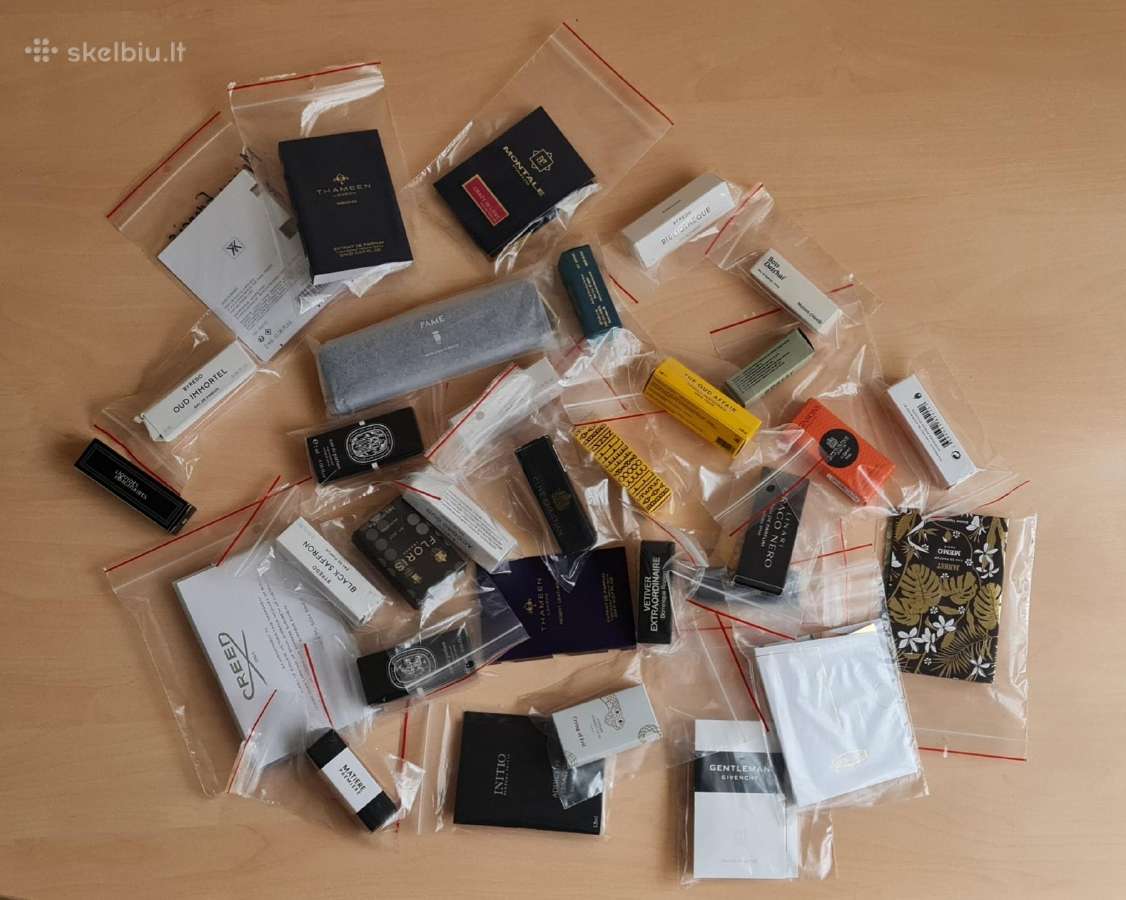 Kvepalų mėginukai testeriai originalai