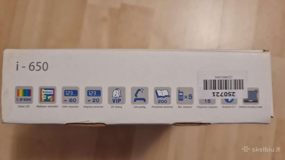 Icreation I650 belaidis telefon Apple iPhone Dock - nuotraukos Nr. 3