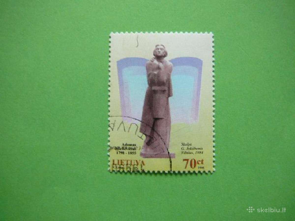 Lietuva 1998 A. Mickevicius antsp. lit685a