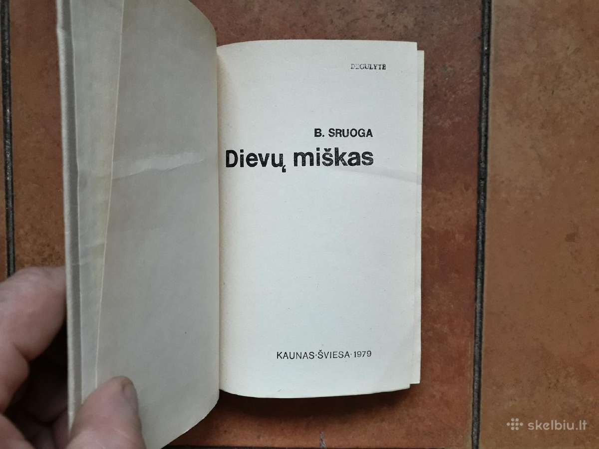 Balys Sruoga "Dievų miškas" - nuotraukos Nr. 3