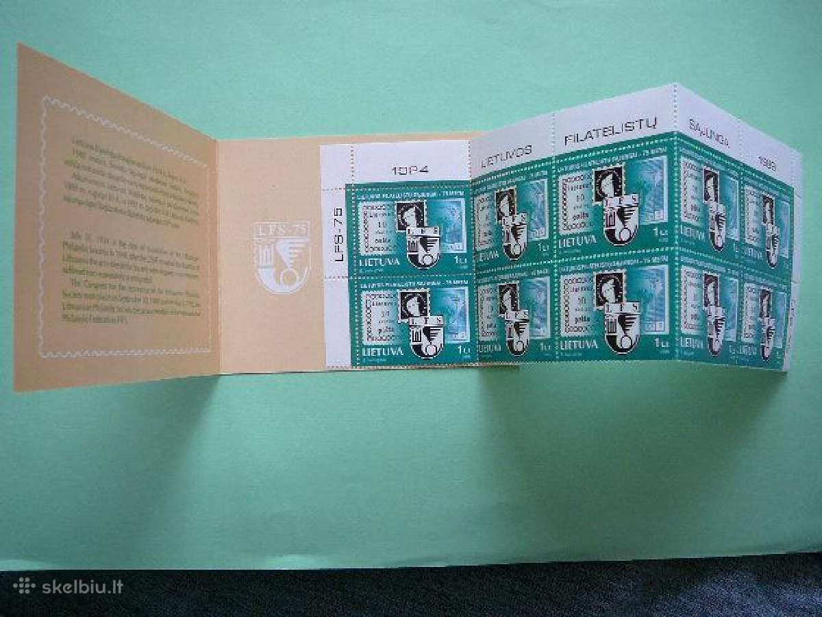 Lietuva 1999 Fil. Sajunga svarus lit701sb - nuotraukos Nr. 2