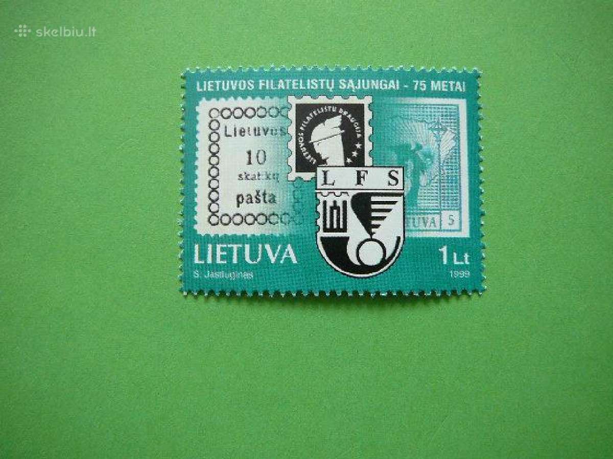 Lietuva 1999 Fil. Sajunga svarus lit701s