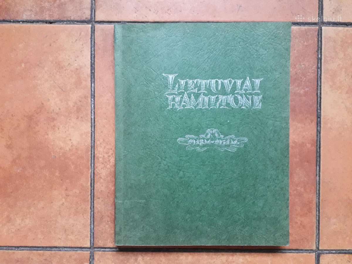 "Lietuviai Hamiltone 1948-1954" 1954 leidimo metai