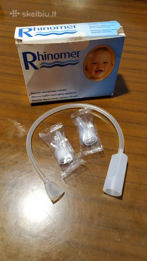 Naujas aspiratorius Rhinomer 5 eur (5eur)