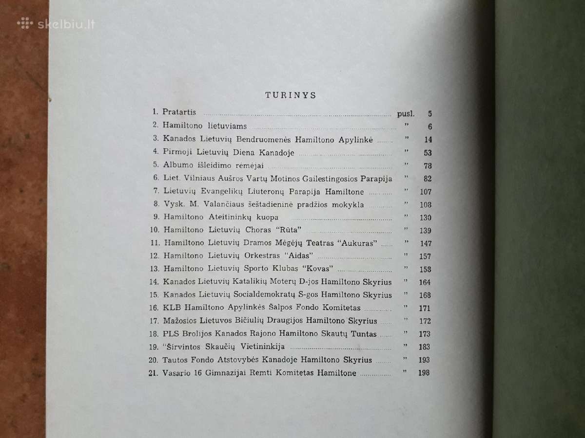 "Lietuviai Hamiltone 1948-1954" 1954 leidimo metai - nuotraukos Nr. 15