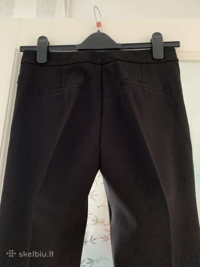 Juodos Benetton kelnės 42d L/XL, trumpintas modeli - nuotraukos Nr. 4