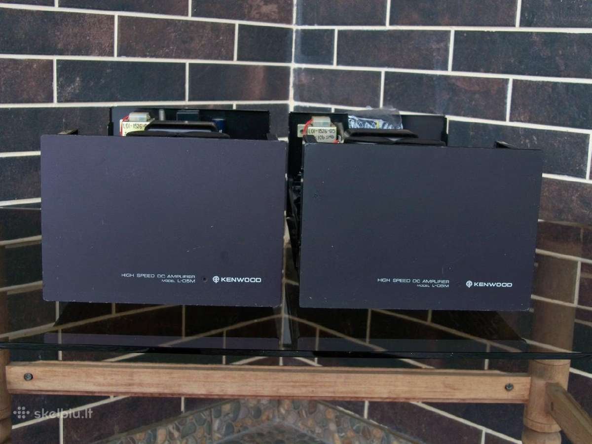 Kenwood L-05m. Kr 9400. Rotel Rmb-100.