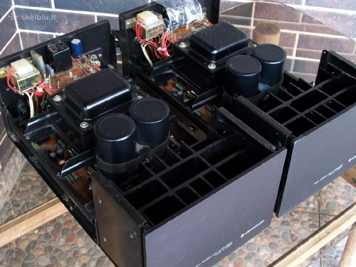 Kenwood L-05m. Kr 9400. Rotel Rmb-100. Fisher. - nuotraukos Nr. 2